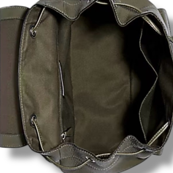 Coach 6145 Pennie Leather backpack NWOT work bag sage color - Picture 3 of 11